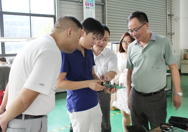 黄石市发改委胡敏主任到我公司进行视察指导