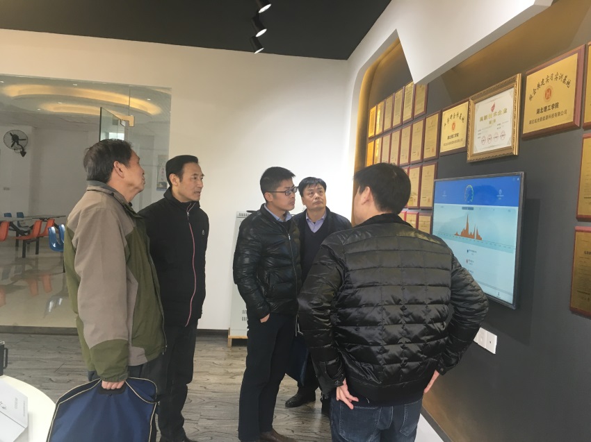 市经信委能源科领导莅临我司视察